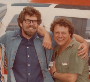 Rolf and Baz - Baz is on the right